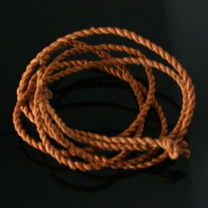 Sami, Saami Leather cords (Reindeer leather) tan
