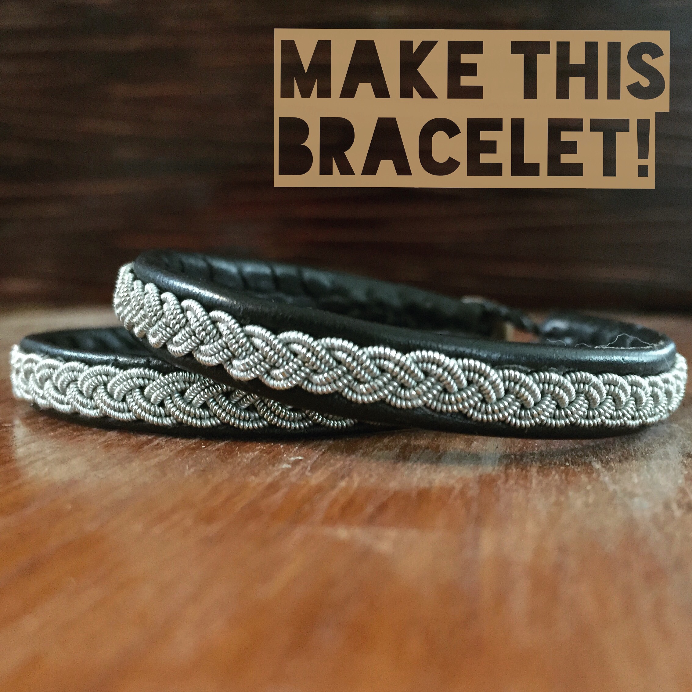Make a Saami bracelet