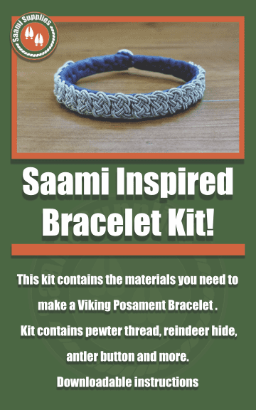 Saami Inspired Viking Posament Bracelet Kit